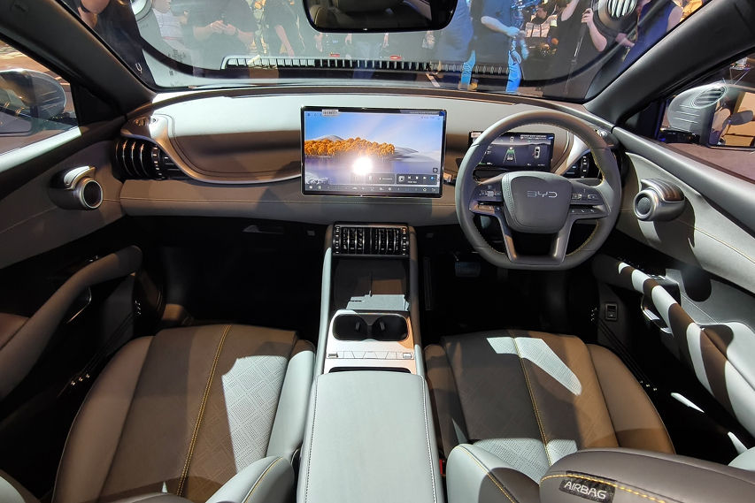BYD Atto 3 interior view