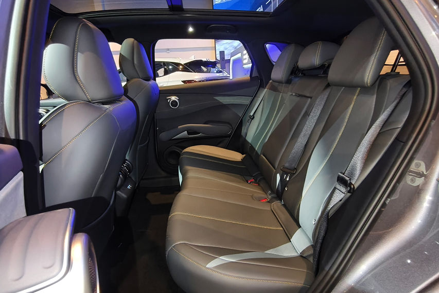 BYD Atto 3 rear seat view