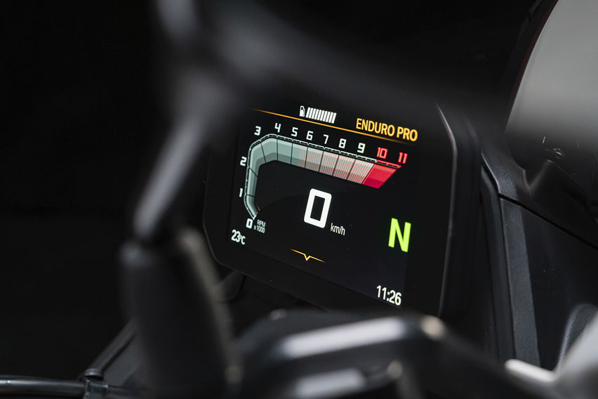2026 BMW F 450 GS cluster