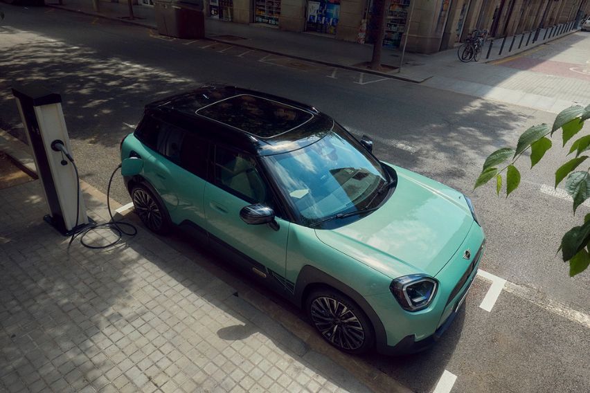 2026 MINI Aceman EV charging