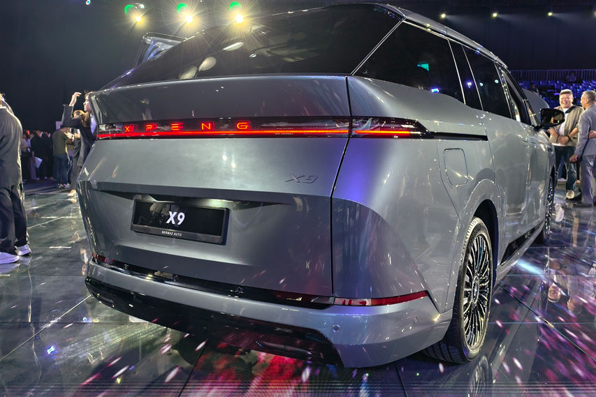 2026 Xpeng X9 rear view Malaysia