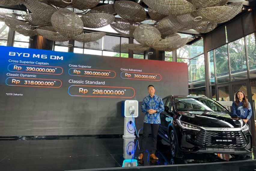 Harga BYD M6 DM
