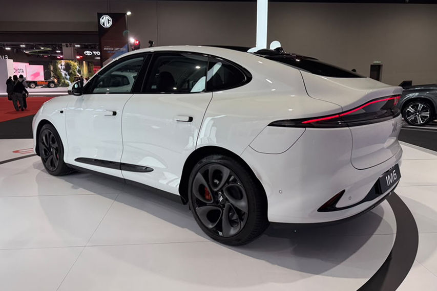 SAIC IM6 rear view KLIMS 2026