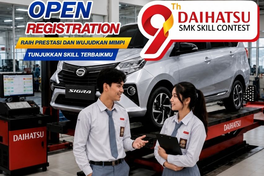 Kompetisi Daihatsu National SMK Skill Contest ke-9 Resmi Bergulir