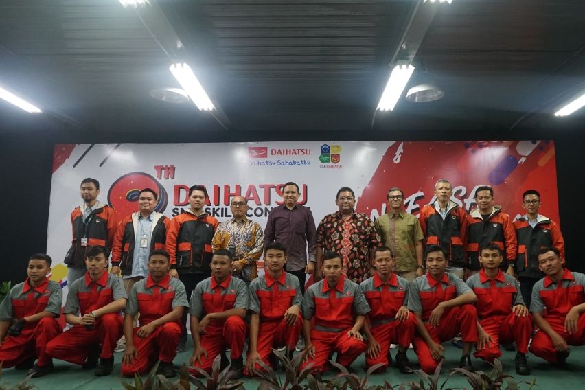Para Finalis Daihatsu National SMK Skill Contest ke-8 Tahun 2024 yang Lalu 