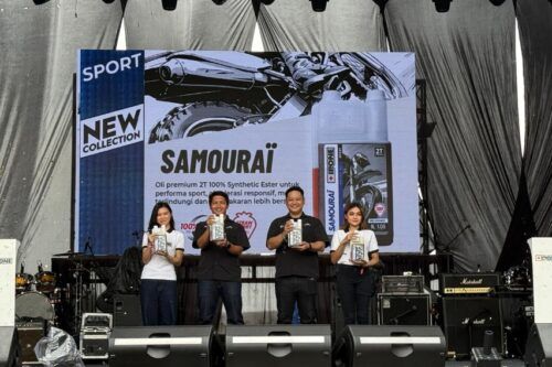 IPONE Rilis Oli Samping Samouraï Terbaru di BBQ Ride 2026