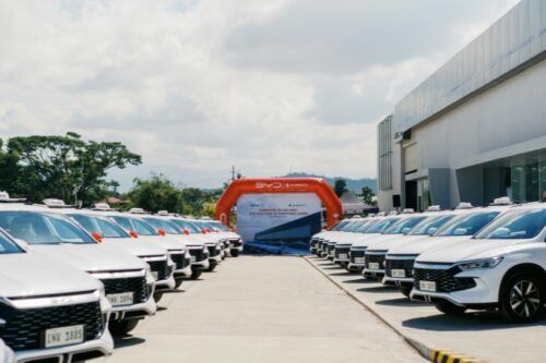 BYD Cars PH turns over first-ever Sealion 5 DM-I taxi fleet in Northern Luzon