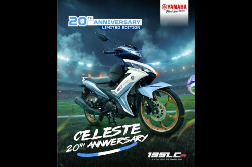Yamaha 135LC turns 20 in Malaysia, New colours and Limited Edition model launched