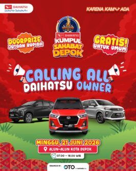 Hiburan Akhir Pekan Ini Bareng Keluarga, Yuk Datangi Kemeriahan Daihatsu Kumpul Sahabat Depok!