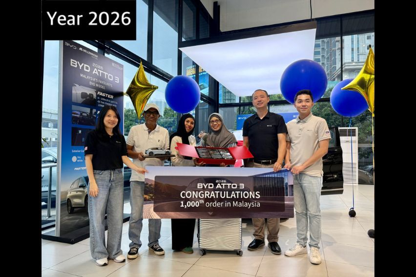 BYD Atto 3 1000th customer