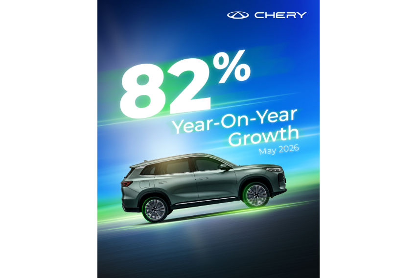 Chery Auto PH posts 82% growth in May 2026