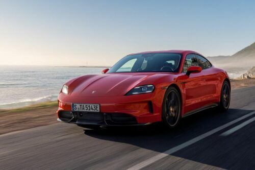 2027 Porsche Taycan features simulated gear shifts