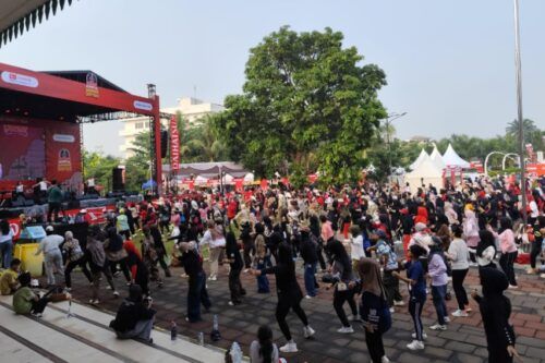 600 Peserta Zumba Massal Buka Kemeriahan Festival Daihatsu Kumpul Sahabat Depok 2026