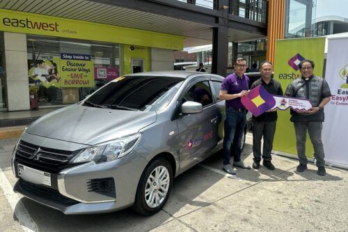 EastWest turns over Mitsubishi Mirage G4 as part of ‘EasyMobility for Community Program’ 
