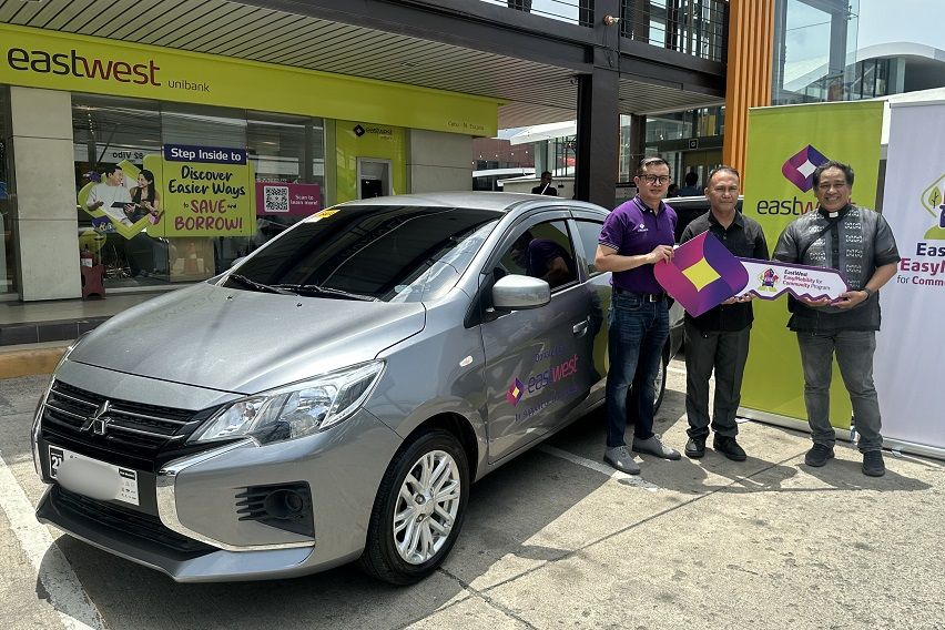 EastWest turns over Mitsubishi Mirage G4 as part of ‘EasyMobility for Community Program’ 
