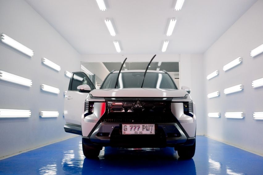 Fasilitas body dan cat Mitsubishi Pekalongan
