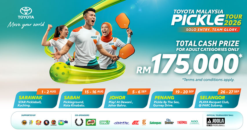  Toyota Malaysia Pickle Tour 2026