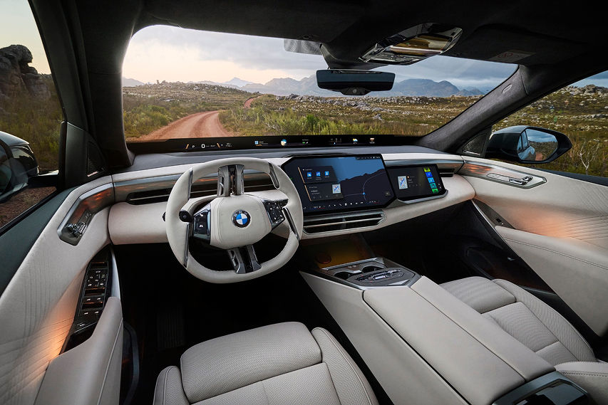 2026 BMW X5 interior view