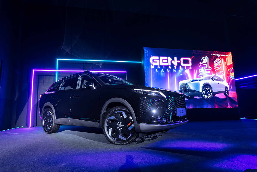 Omoda C7 at Omoda Jaecoo Gen 0 clubhouse launch