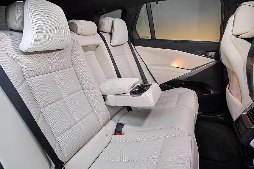 BMW iX5 rear seats view
