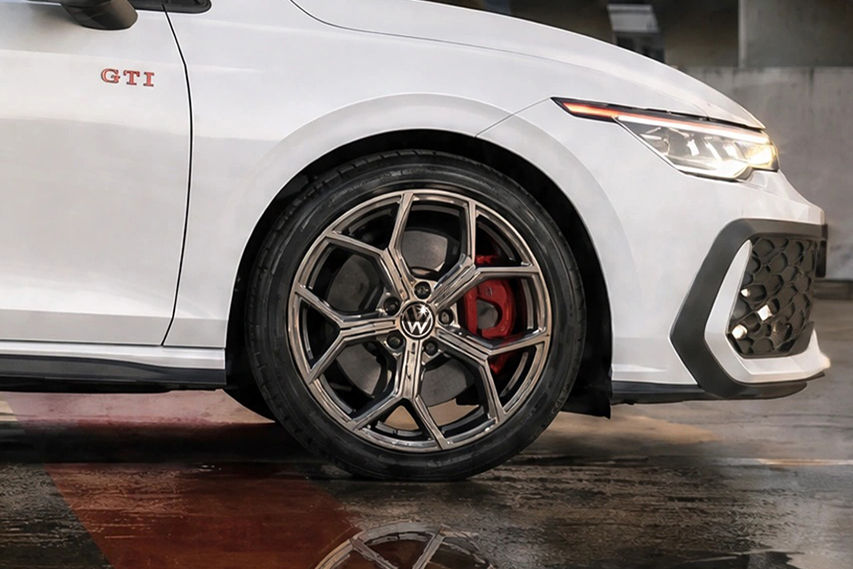 Volkswagen Golf GTI 50th anniversary rims view Malaysia