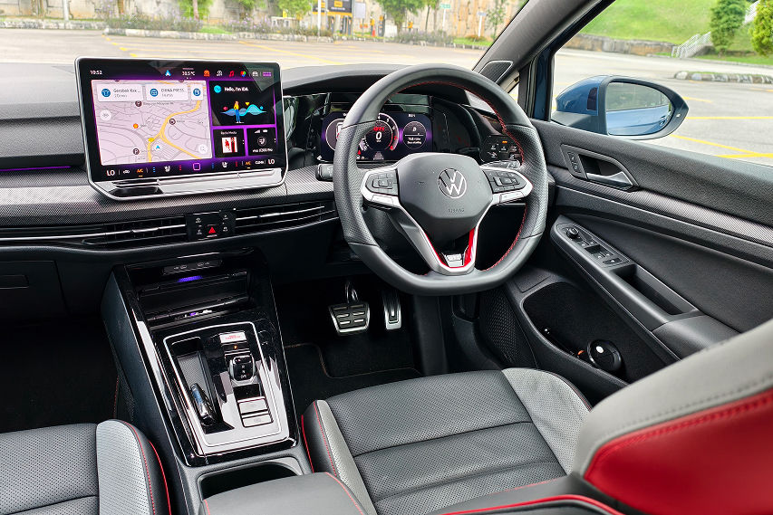 Volkswagen Golf GTI Malaysia interior view