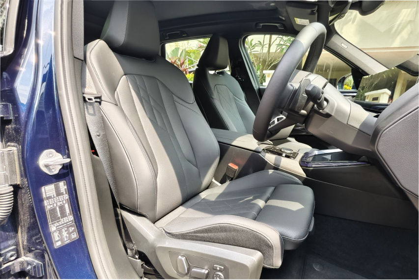 BMW X3 G45 seats view Malaysia