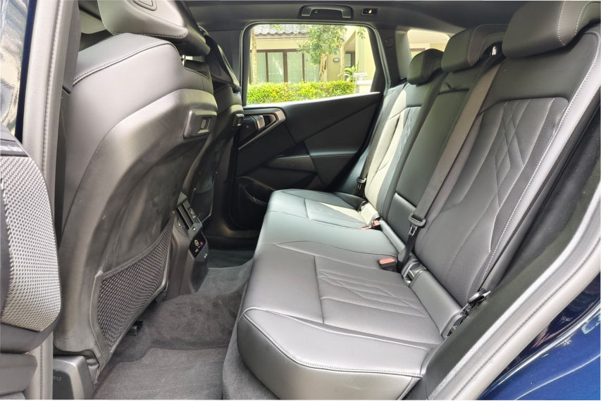 2026 BMW X3 G45 Malaysia rear seats view