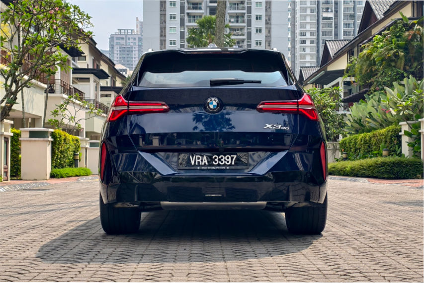 2026 BMW x3 G45 rear view Malaysia