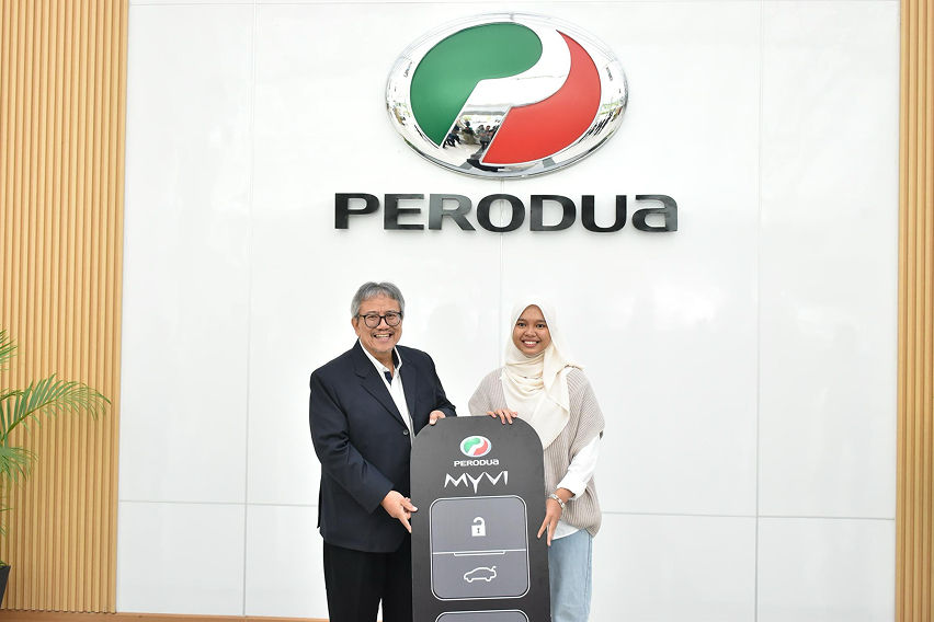 Perodua P-Circle Lucky Draw contest winner