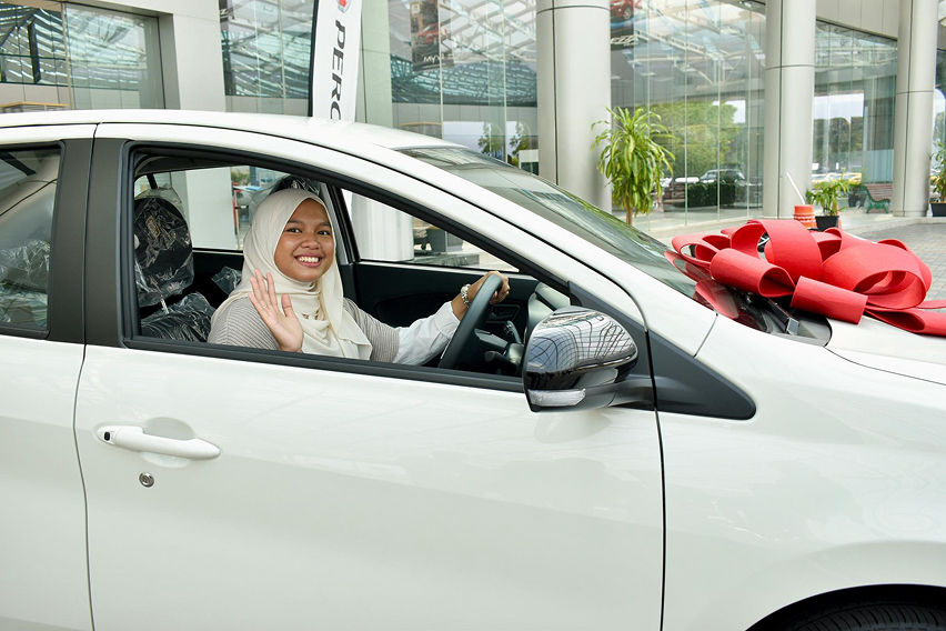 Perodua P-Circle Lucky Draw contest winner