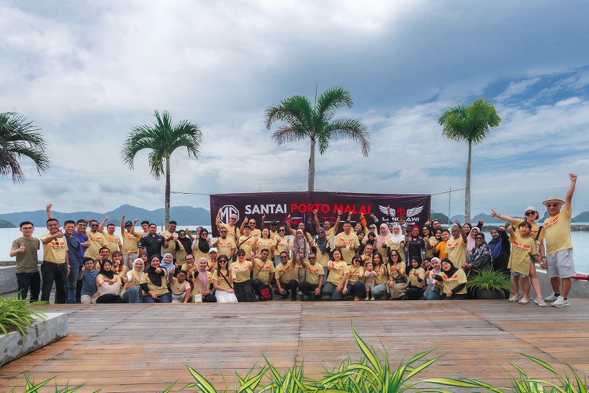 MG owners&rsquo; gathering in Langkawi
