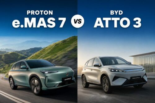 2026 Proton e.MAS 7 vs 2026 BYD Atto 3: Head-to-head comparison