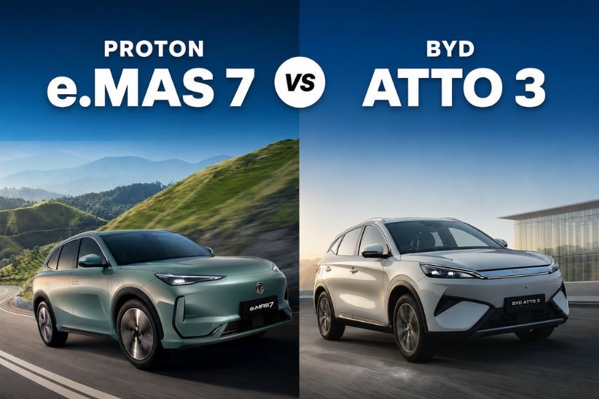 2026 Proton e.MAS 7 vs 2026 BYD Atto 3: Head-to-head comparison
