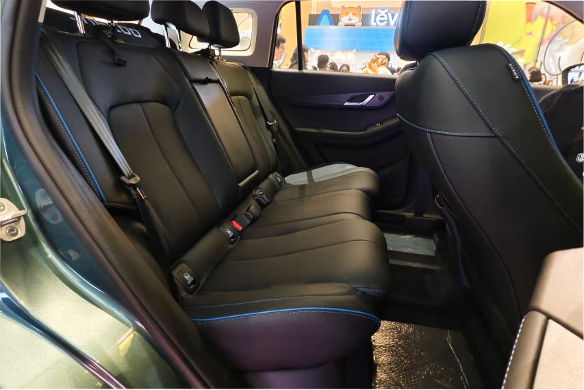 Jaecoo J5 EV rear seats view Malaysia