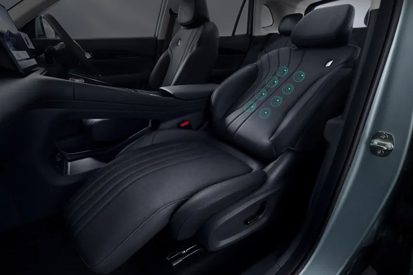 Proton e.MAS 7 front seats