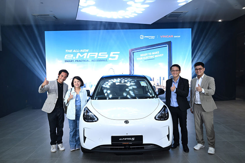 Proton launches e.MAS 5 EV in Singapore