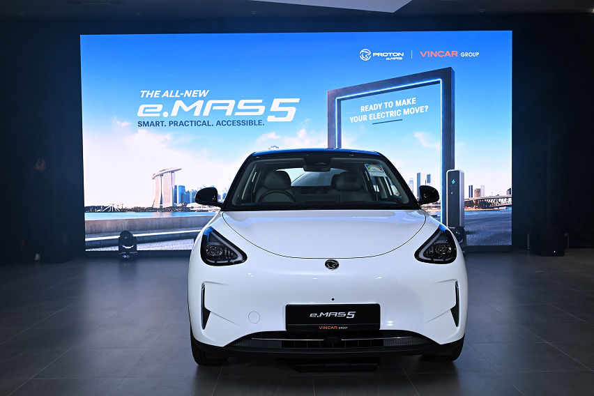 Proton launches e.MAS 5 EV in Singapore