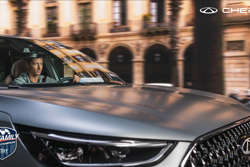 Chery x Robert Lewandowski view 