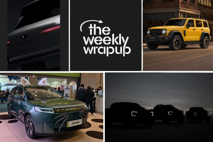 Weekly wrap-up: Jaecoo J5 EV previewed, New Ford Ranger lineup teased in Malaysia, Bentley Torcal EV global debut confirmed, and more