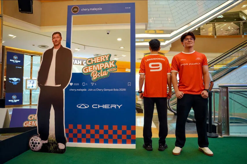 Chery brings the Robert Lewandowski campaign to Malaysia&nbsp;