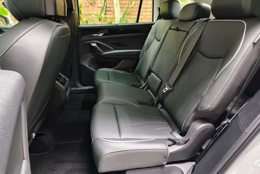 Volkswagen Tayron rear seats Malaysia