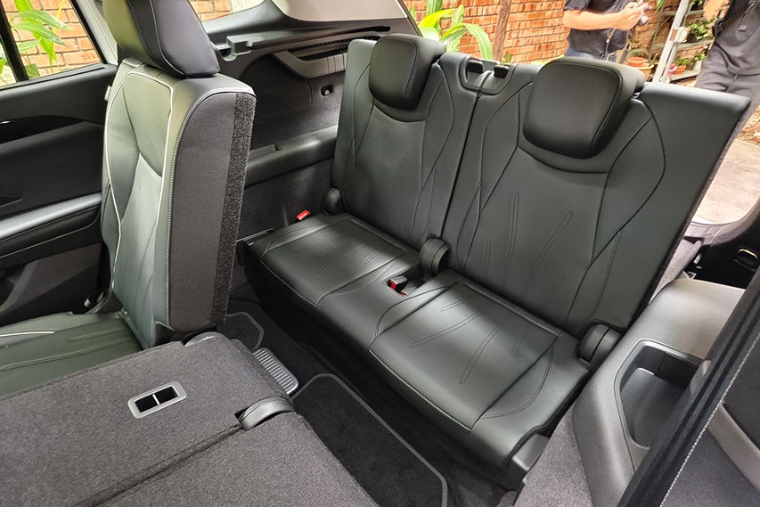 Volkswagen Tayron third row seats view