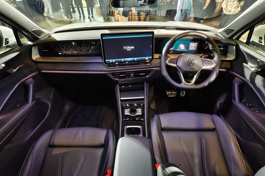 Volkswagen Tayron interior view Malaysia