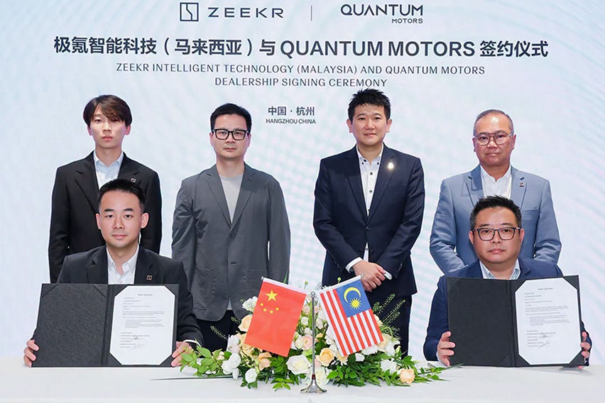 Zeekr Malaysia signs 3 new dealers