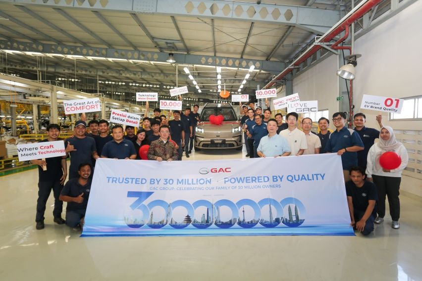 GAC Produksi 30 Juta Kendaraan Global, Indonesia Jadi Pasar Strategis di Asia Tenggara