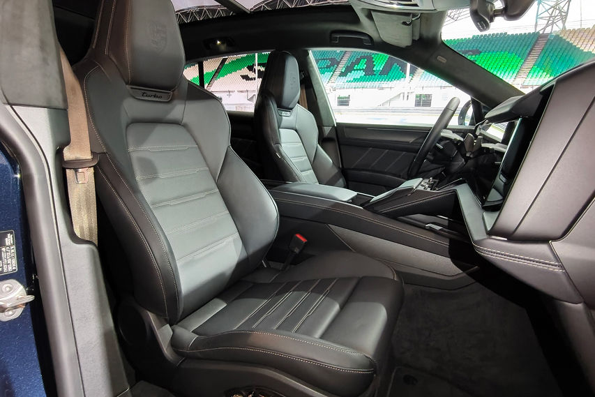 Porsche Cayenne EV seats view Malaysia
