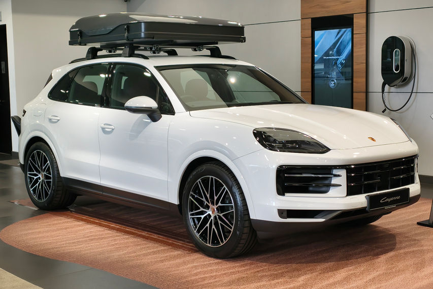 Porsche Cayenne V6 front view Malaysia