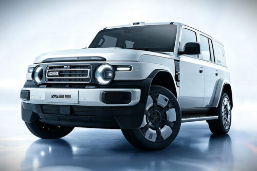 iCAUR V25 SUV unveiled in China ahead of official debut