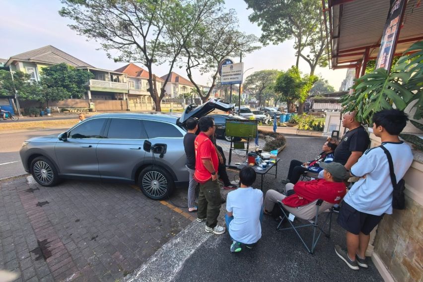 Nobar Pakai Chery Tiggo 9 CSH, Fitur V2L 6.600 Watt Bisa Diandalkan